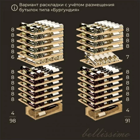 Винный шкаф Meyvel MV95-KST2 (Slim)