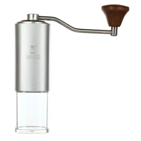 Кофемолка ручная Timemore Chestnut G1s Silver