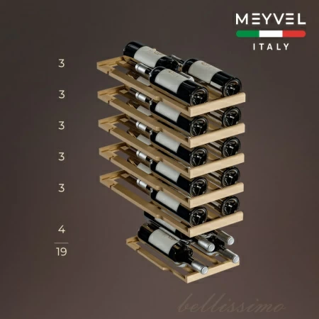 Винный шкаф Meyvel MV19NH-KWT1