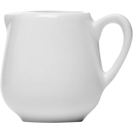 Молочник «Кунстверк»; фарфор; 38мл; D=3.6,H=4,L=6см; белый