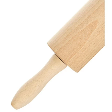Скалка; бук; D=6.5,L=47/26см; нат. бук