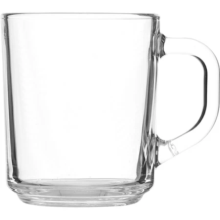 Кружка «Зеленый чай»; стекло; 200мл; D=10.2,H=9см; прозр.