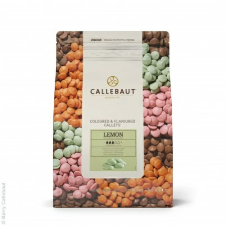 Зелёный шоколад Barry Callebaut со вкусом лимона 2.5 кг