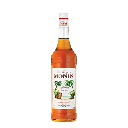 Сироп Monin Карибский ром стекло 1 л