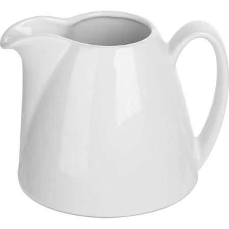 Молочник «Лив»; фарфор; 142мл; D=4.2,H=7,L=9см; белый