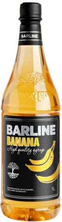 Сироп Barline Банан Желтый 1 л ПЭТ