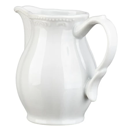 Молочник «В.Виена»; фарфор; 300мл; D=5.7,H=10,L=12/8см; белый