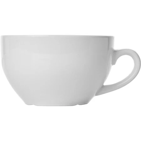 Чашка чайная «Алберго»; фарфор; 320мл; D=11,H=13.5,B=6.5см; белый
