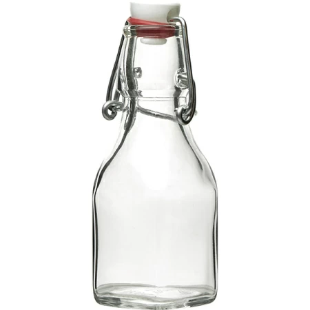Бутылка «Свинг»; стекло,пластик; 125мл; D=60,H=134,L=50,B=50мм