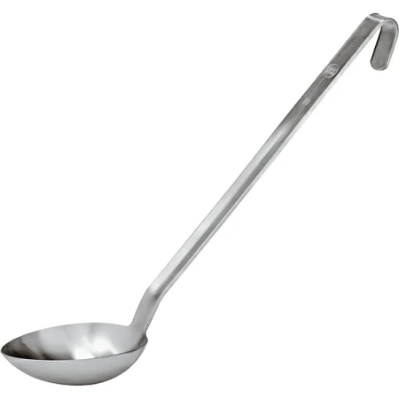 Ложка для соуса; сталь; 90мл; H=2,L=46/10,B=7см; металлич.