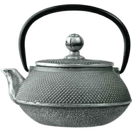 Чайник с ситечком; чугун; 650мл; D=8.7,H=9.4,L=14.5см; черный