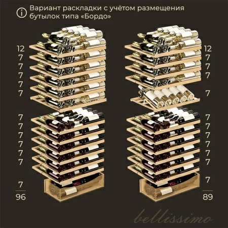 Винный шкаф Meyvel MV95-KST2 (Slim)