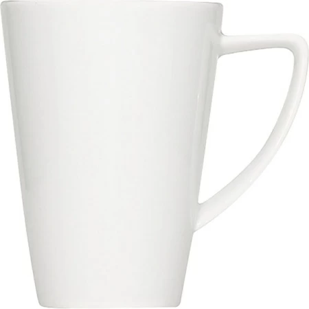 Кружка «Опшенс»; фарфор; 260мл; D=7.5,L=10.5см; белый