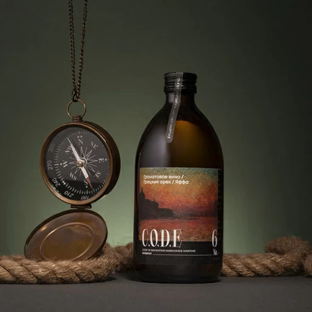 Кордиал C.O.D.E Гранатовое вино-Грецкий орех-Яффа 0,5 л