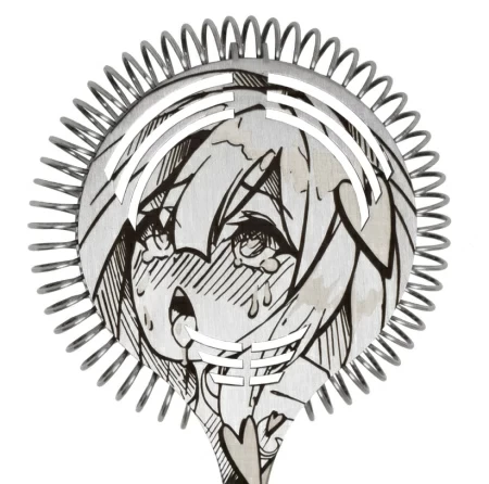 Стрейнер Cocktail design Ahegao by Tural.mk 90 мм