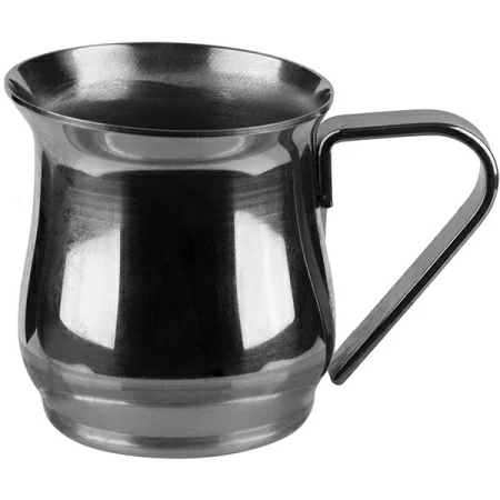 Молочник; сталь нерж.; 50мл; H=5,L=6.5,B=4см; металлич.