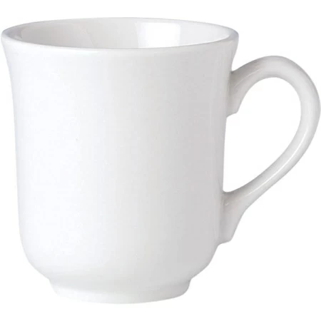 Кружка «Симплисити Вайт»; фарфор; 285мл; D=8.5,H=10,L=11.5см; белый