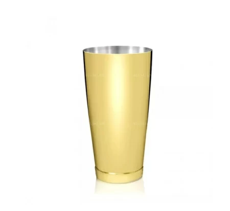 Шейкер Lumian Kenko Boston Tin & Half Tin, 18-28 oz, золото