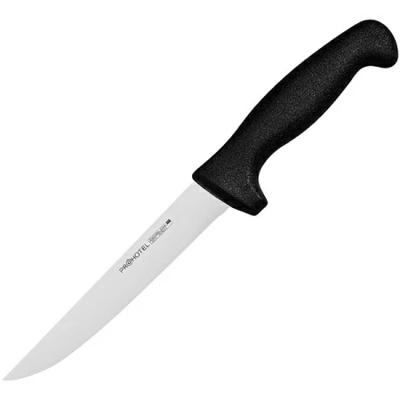 Нож для обвалки мяса «Проотель»; сталь нерж.,пластик; L=300/155,B=20мм; металлич.