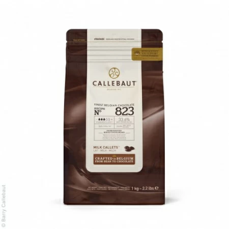 Молочный шоколад Barry Callebaut в галетах 33,6%