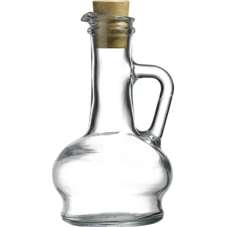 Бутылка-графин масло/уксус; стекло; 260мл; H=15.5см; прозр.
