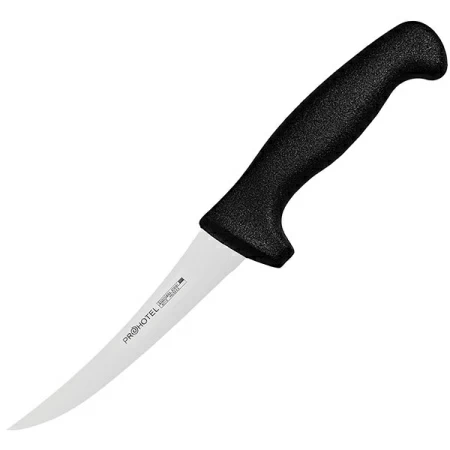 Нож для обвалки мяса «Проотель»; сталь нерж.,пластик; L=27/13,B=2см; металлич.