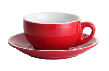 Чайная пара P.L. Proff Cuisine Barista 220 мл красный