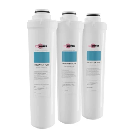 Комплект картриджей Hiwater ION x 3
