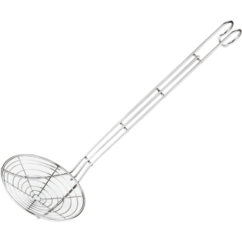 Шумовка; сталь нерж.; D=18,L=40см; металлич.