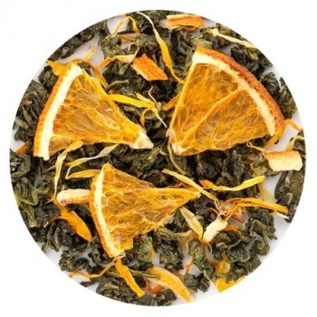 Чай ароматизированный улун Красный Апельсин LBS Tea