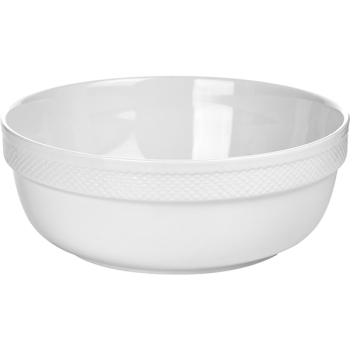 Салатник «Портофино»; фарфор; 2660мл; D=24,H=9см; белый