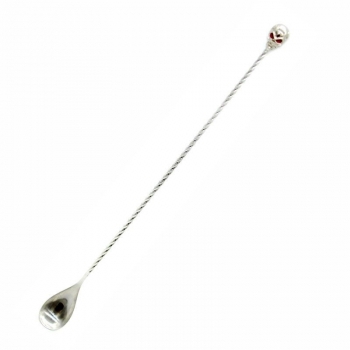 Фото Ложка барная Proff Cuisine Череп 33 см из нержавеющей стали Ложка барная Proff Cuisine Череп 33 см из нержавеющей стали