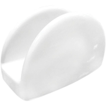 Салфетница «Симплисити Вайт»; фарфор; белый