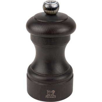 Мельница для соли метал.мех.; дерево; D=5.2,H=10см; шоколад.