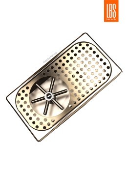 Ринзер LBS встраиваемый с каплесборником 325x175x40 мм