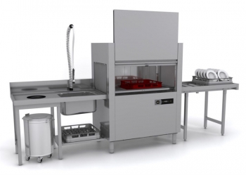 Туннельная посудомоечная машина APACH ARC100 (T101) л/п