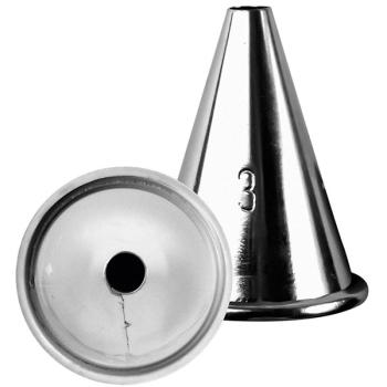 Насадка конд. «Круг»; сталь нерж.; D=35/6,H=45мм; металлич.