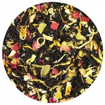 Чай ароматизированный черный Тропические фрукты LBS Tea