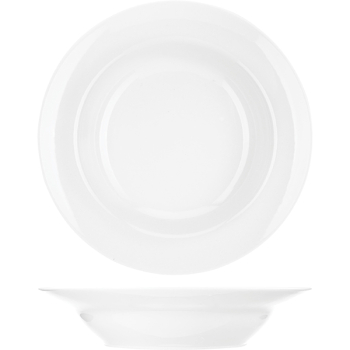 Тарелка глуб. «Идиллия»; фарфор; 500мл; D=24,H=5см