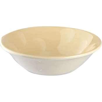 Салатник «Хани»; фарфор; 900мл; D=20,H=6см; бежев.