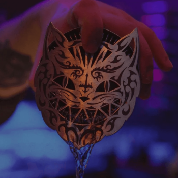 Фото Стрейнер с ушками Cocktail design Tribal Cheshire Стрейнер с ушками Cocktail design Tribal Cheshire от магазина ligabarshop.ru
