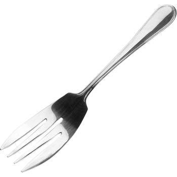 Вилка для раскладки рыбы «Перле»; сталь нерж.; L=228/10,B=4мм; металлич.