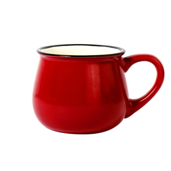 Кружка P.L. Proff Cuisine Barista 350 мл красный