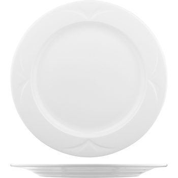 Тарелка мелкая «Бьянко»; фарфор; D=25.5см; белый