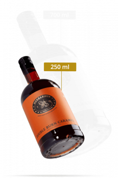 Сироп Herbarista Double Burn Caramel Черная карамель 250 мл