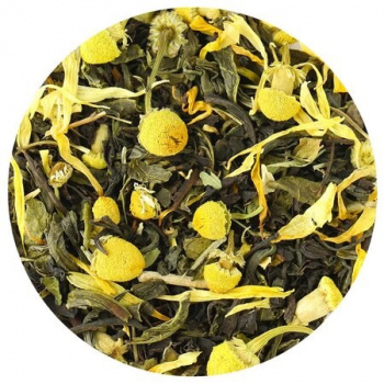 Чай черный/зеленый с ромашкой и мятой LBS Tea 500 г