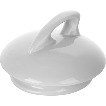 Фото Крышка для чайника арт.3150334 «Мелодия»; фарфор; D=7.8,H=4.3см; белый Крышка для чайника арт.3150334 «Мелодия»; фарфор; D=7.8,H=4.3см; белый