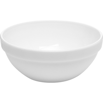 Салатник «Перформа»; стекло; 170мл; D=10,H=4см; белый