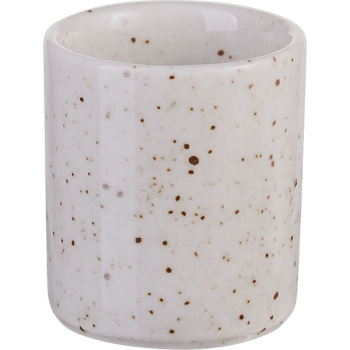 Стаканчик для зубочисток «Лайфстиль»; фарфор; D=3.5см; песочн.