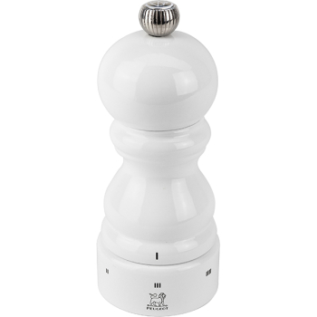 Мельница для соли «Ю Селект» метал.мех.; дерево; D=5.6,H=12см; белый